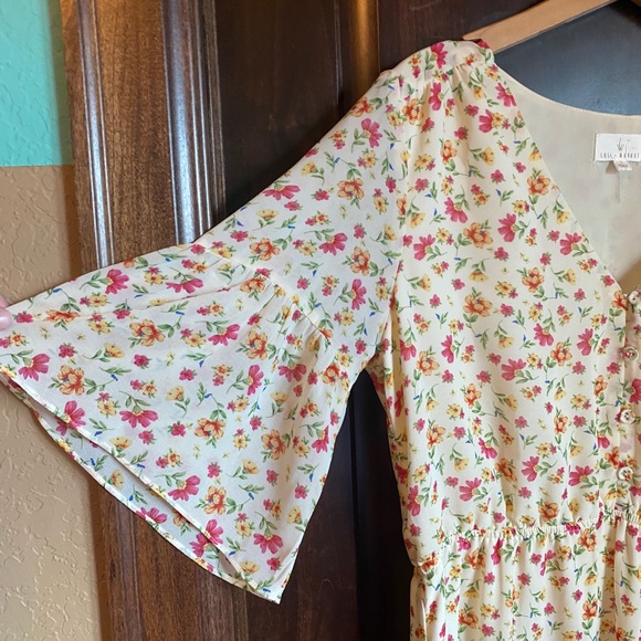 {Lost&Wander} floral cottage mini dress - Picture 7 of 15